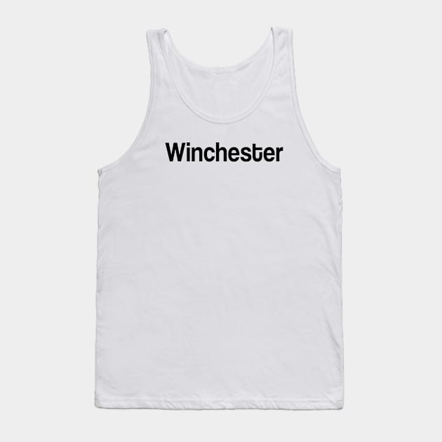 Winchester Tank Top by ProjectX23